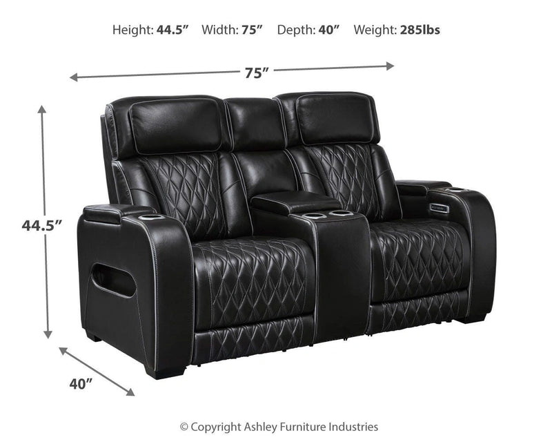 Boyington Power Reclining Sofa, Loveseat and Recliner