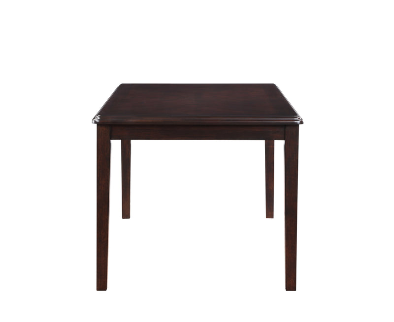 Gia 5 Pc 60" Dining Table & 4 Chairs-Ebony