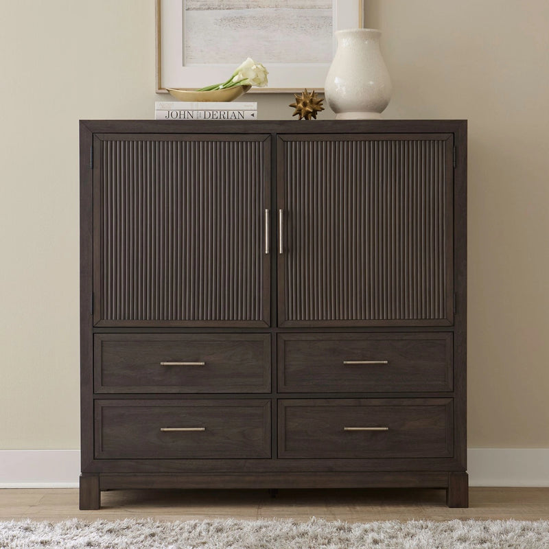 Modern Edge Dressing Chest in Caffe image