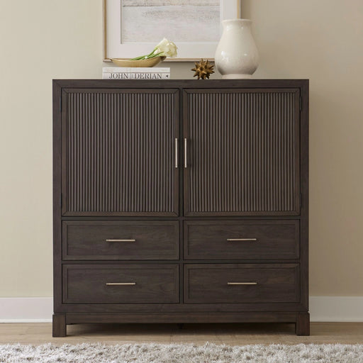 Modern Edge Dressing Chest in Caffe image