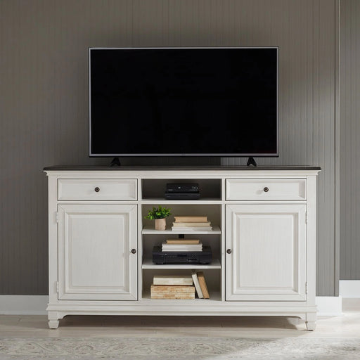 Allyson Park 68 Inch Highboy TV Console in Wirebrushed White image