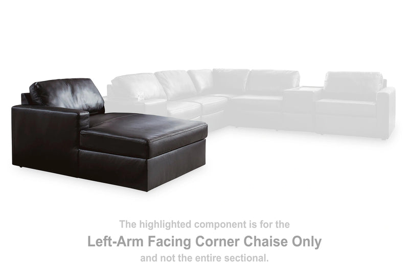 Modmax II Sectional with Chaise and Audio Consoles