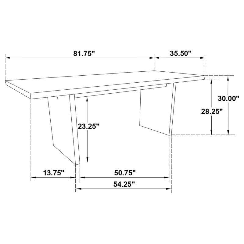 Decker Dining Set G (Table and 6 Chair)