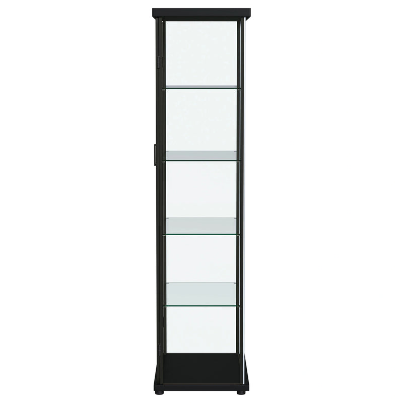 Aero Curio Cabinet with LED Lighting