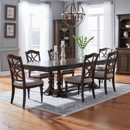 Arden Road 7 Piece Trestle Table Set image