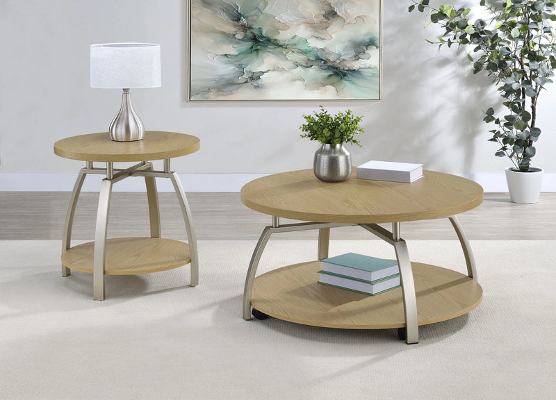 Dacre Round Coffee Table Set