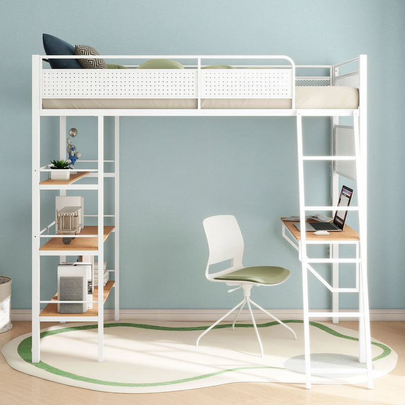 Campus Workstation Loft Bed
