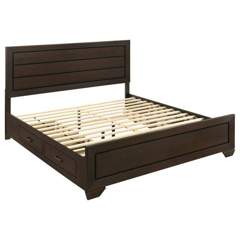 Kauffman Panel Platform Storage Bed