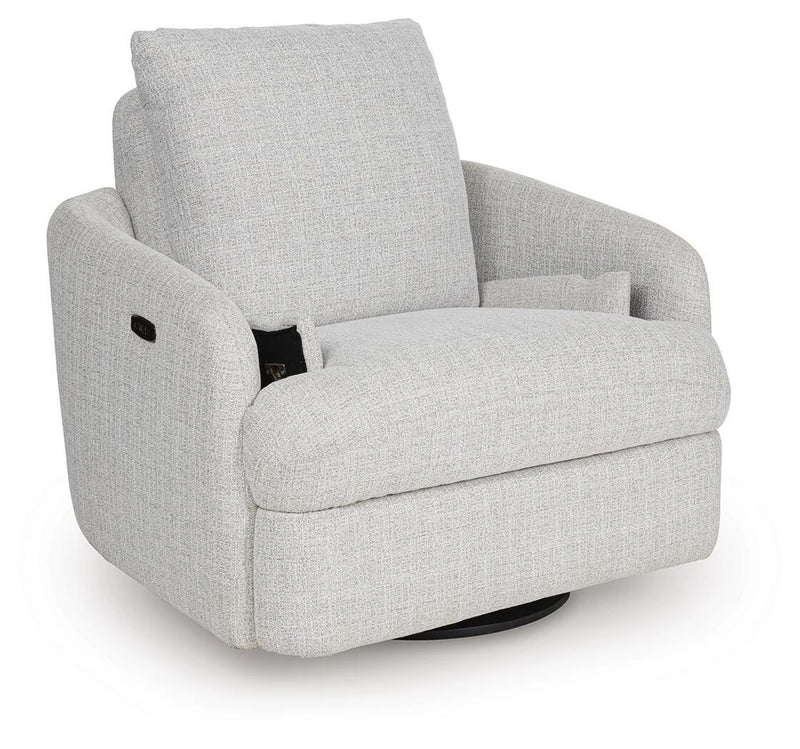 Alainmont Next-Gen Nuvella Swivel Power Recliner