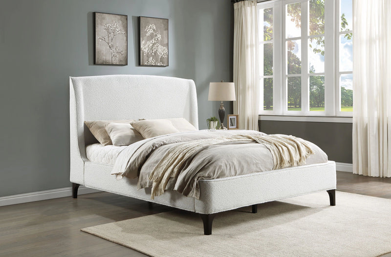 Mosby Wingback Platform Bed