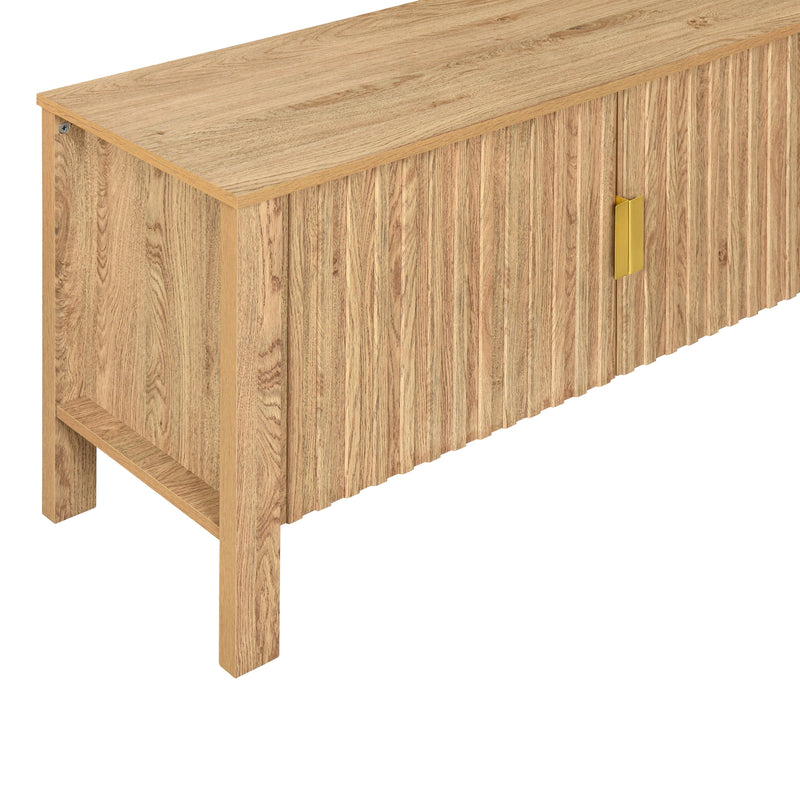 Thayer 47" Two Door Tv Console- Natural