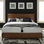 Century Modern California King Platform Bed image