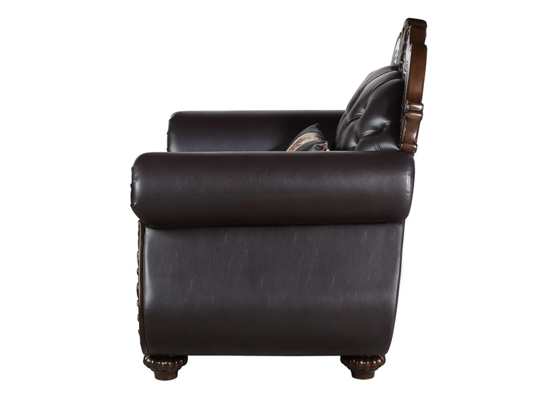 Maximus Chair Seat Cushion & Frame, Arms, And Throw Pillow