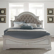 Magnolia Manor Uph Bed, Dresser & Mirror, Chest image