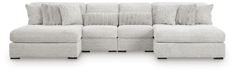 Cuddle Plush Sectional with Chaise