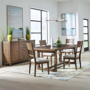 Harmony 5 Piece Trestle Table Set image