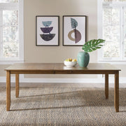 Santa Rosa II Rectangular Leg Table in Antique Honey image