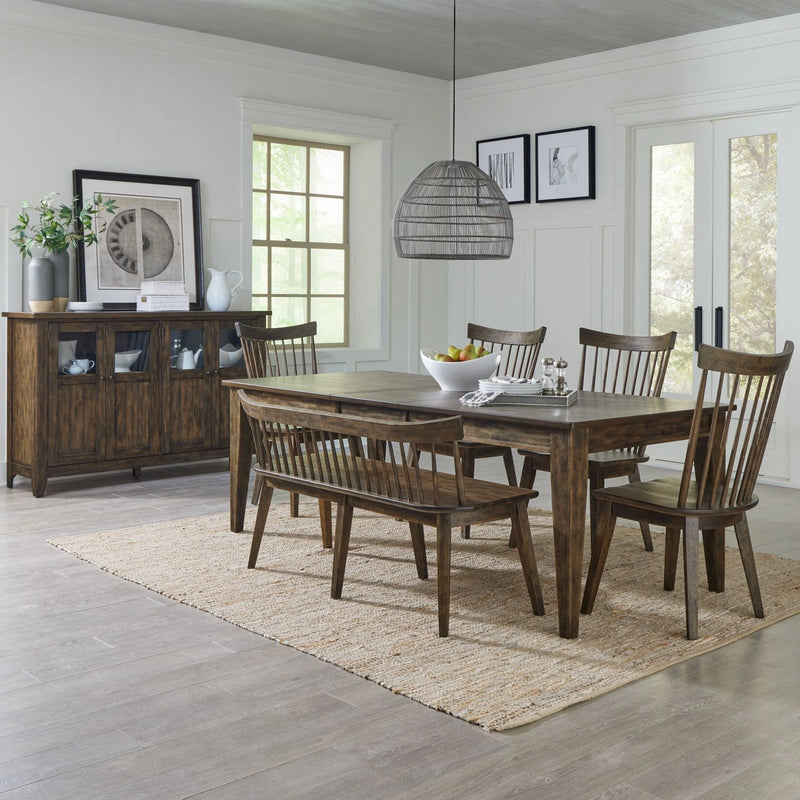 Midland Falls 6 Piece Rectangular Table Set image