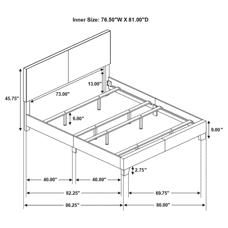 Dorian Panel Bed