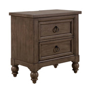 Americana Farmhouse Sleigh Bed, Dresser & Mirror, Chest, N/S image