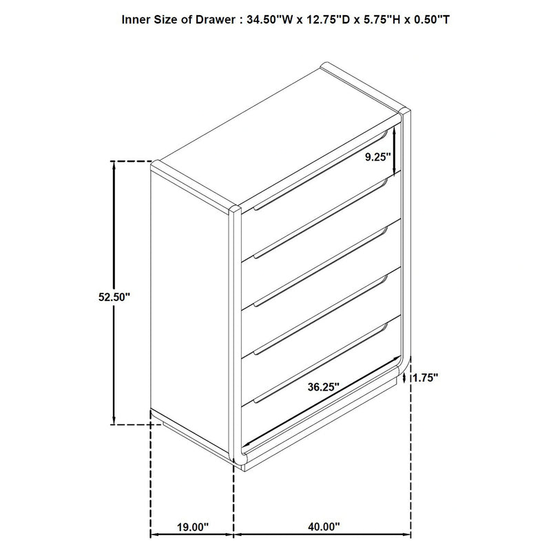 Leandro Chest of Drawers