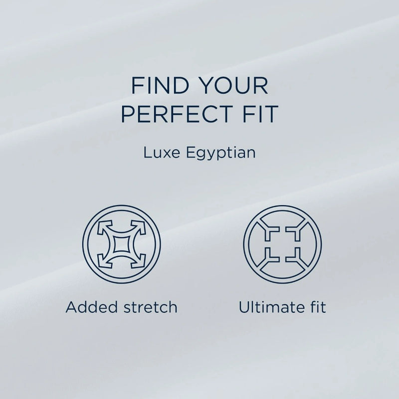 TEMPUR Luxe Egyptian Cotton Pillowcase Set