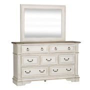 Abbey Park Uph Sleigh Bed, Dresser & Mirror, Chest, Night Stand image