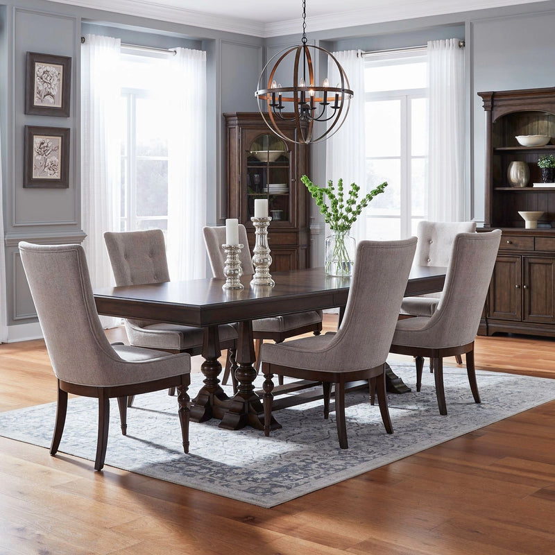 Arden Road Opt 7 Piece Trestle Table Set image