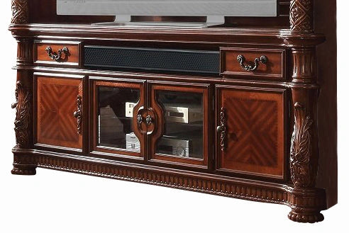 Acme Vendome TV Console in Cherry 91318