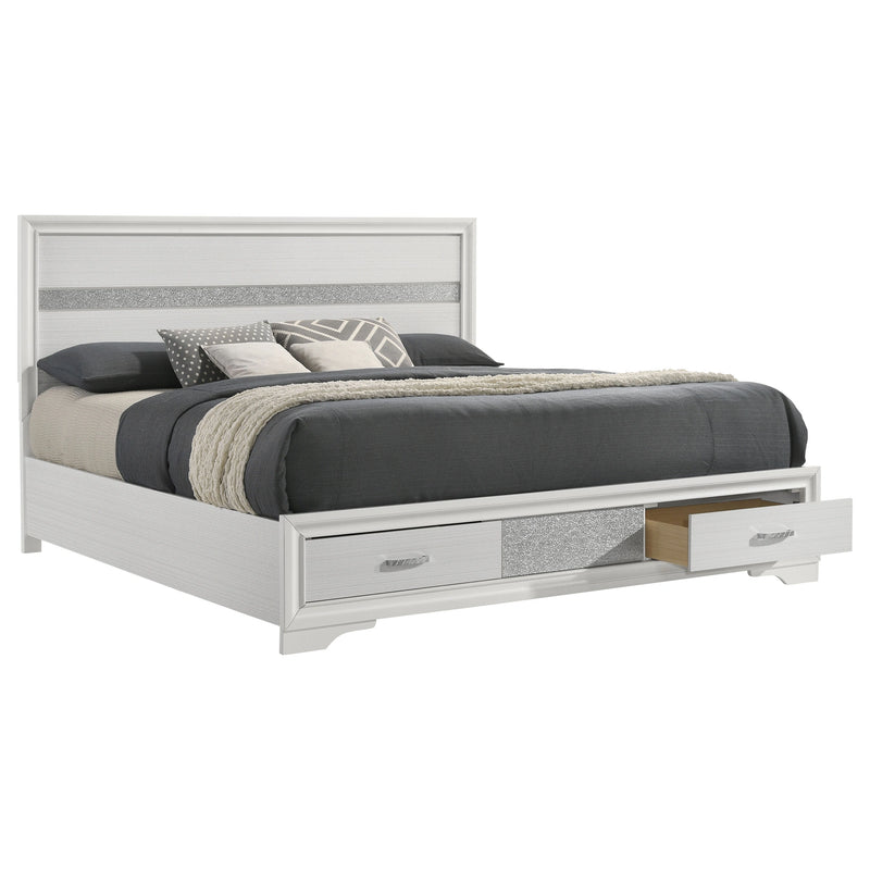 Miranda Panel Platform Storage Bed