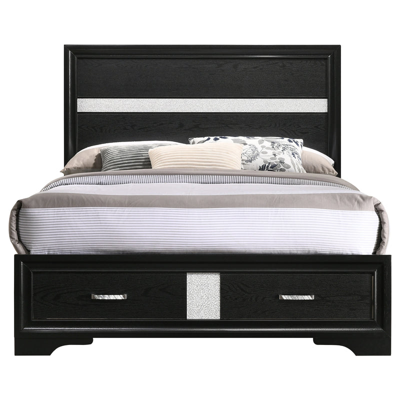 Miranda Panel Platform Storage Bed