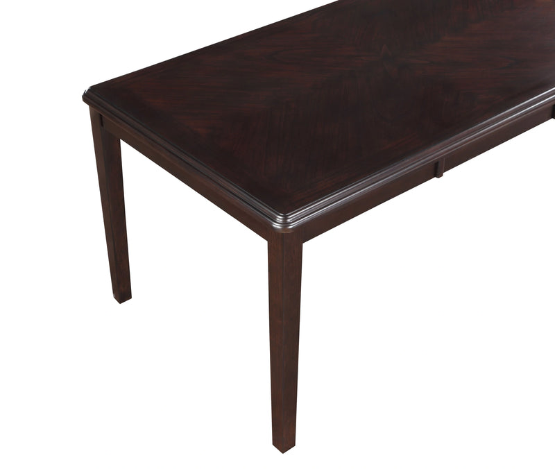 Gia 5 Pc 60" Dining Table & 4 Chairs-Ebony