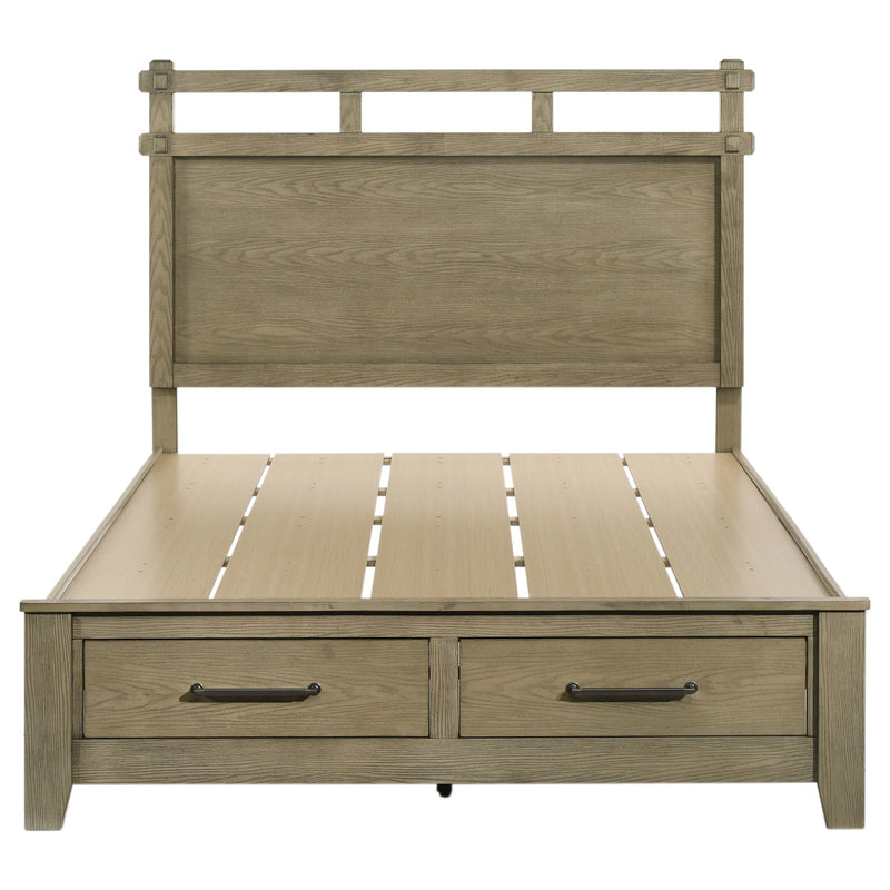 Hazlewood Panel Platform Storage Bed