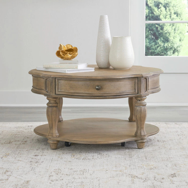 Magnolia Manor Round Cocktail Table image