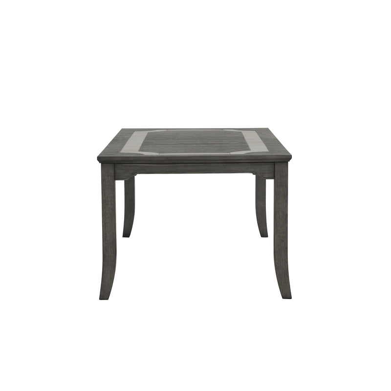 Lisbon Rectangle Dining Table-Gray