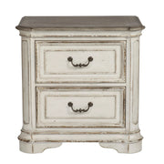 Magnolia Manor King California Panel Bed, Dresser & Mirror, Night Stand image