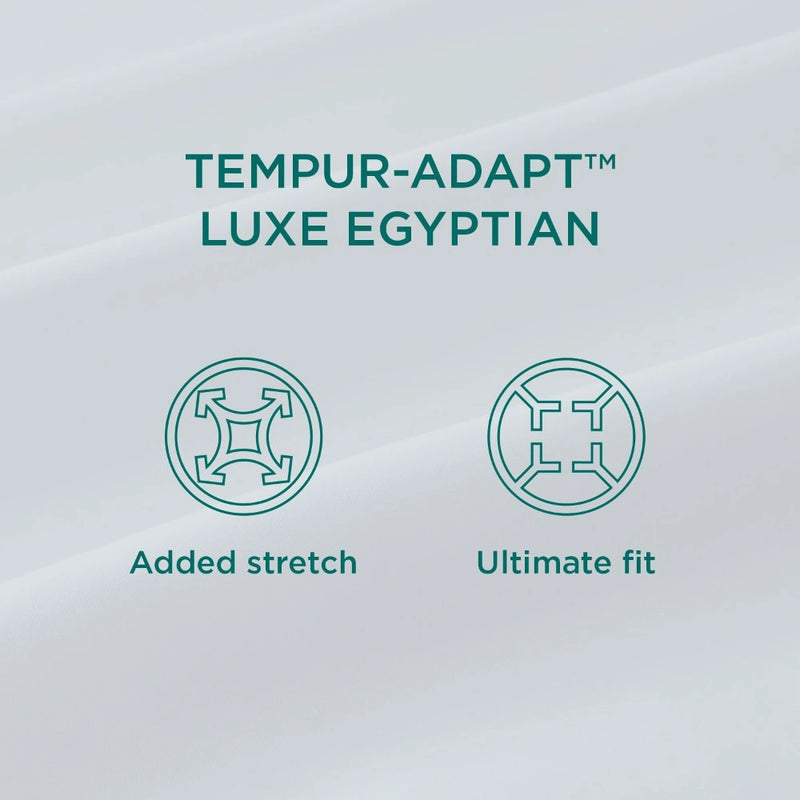 TEMPUR Luxe Egyptian Cotton Pillowcase Set