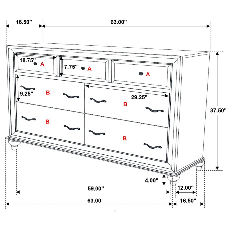 Barzini Bedroom Set
