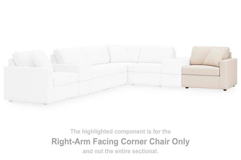 Modmax Balanced Sectional with Audio and Storage Consoles