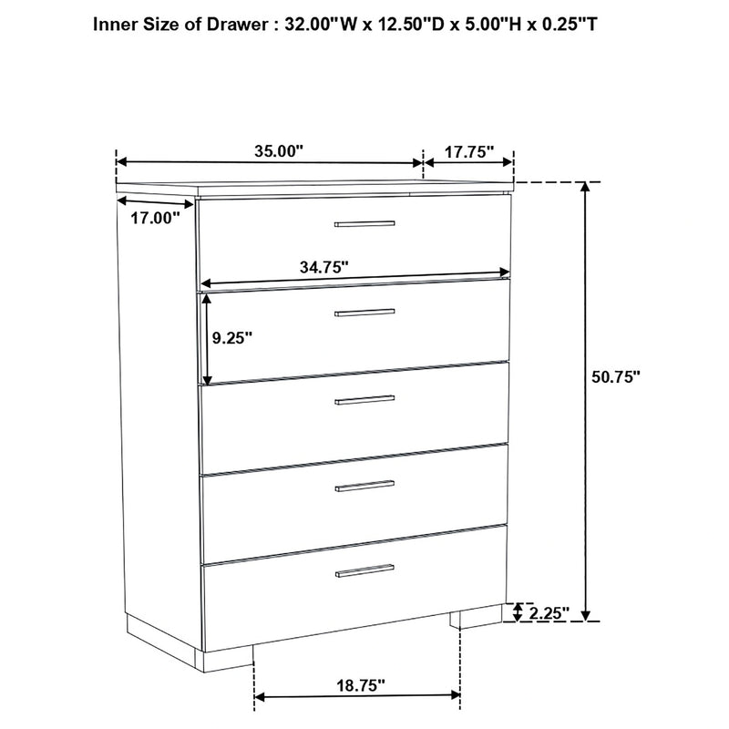 Felicity Chest of Drawers