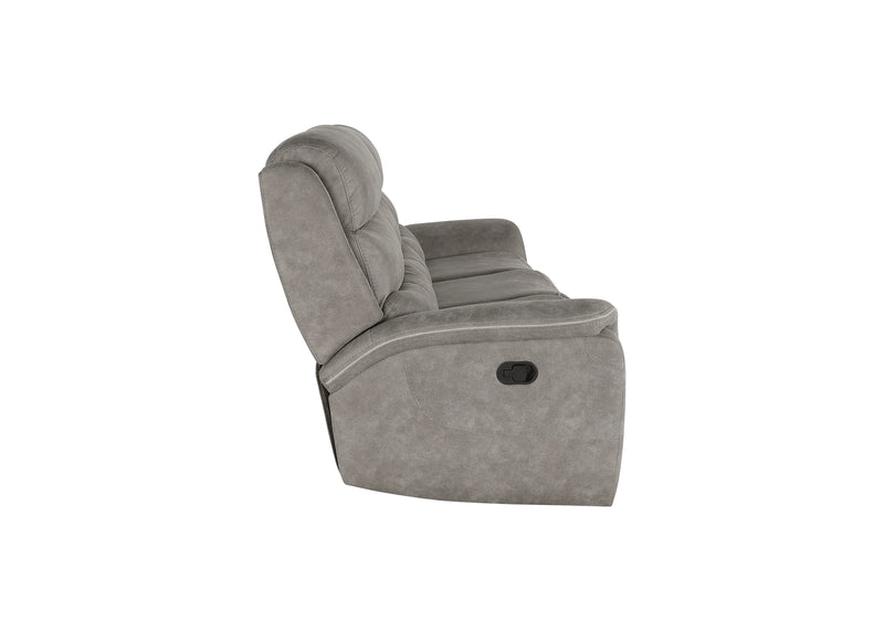 Kamari Sofa W/Dual Recliner-Gray
