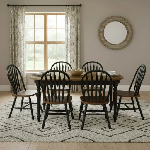 Carolina Crossing 7 Piece Leg Table Set image