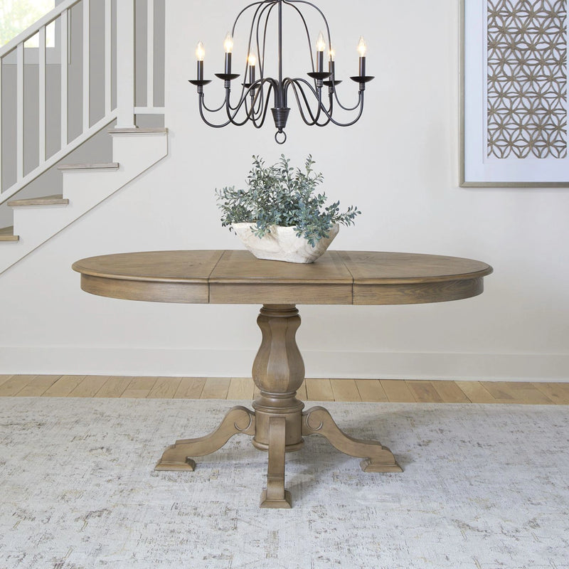 Magnolia Manor Pedestal Table Set image