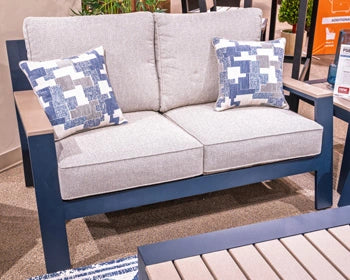 East Beach Outdoor Loveseat with Cushion