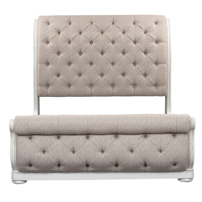 Magnolia Manor Uph Sleigh Bed, Dresser & Mirror, Night Stand image