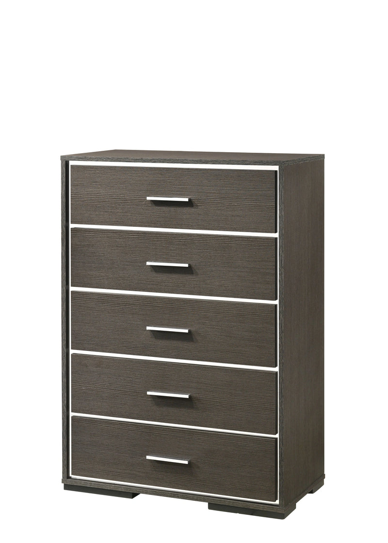 Escher Gray Oak Chest