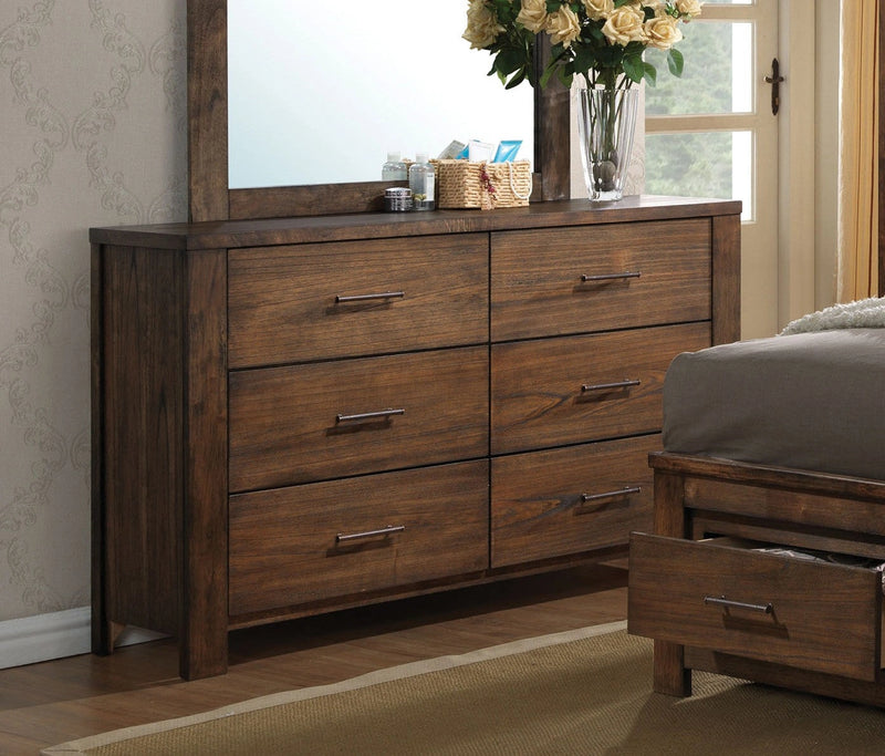 Acme Merrilee Drawer Dresser in Oak 21685