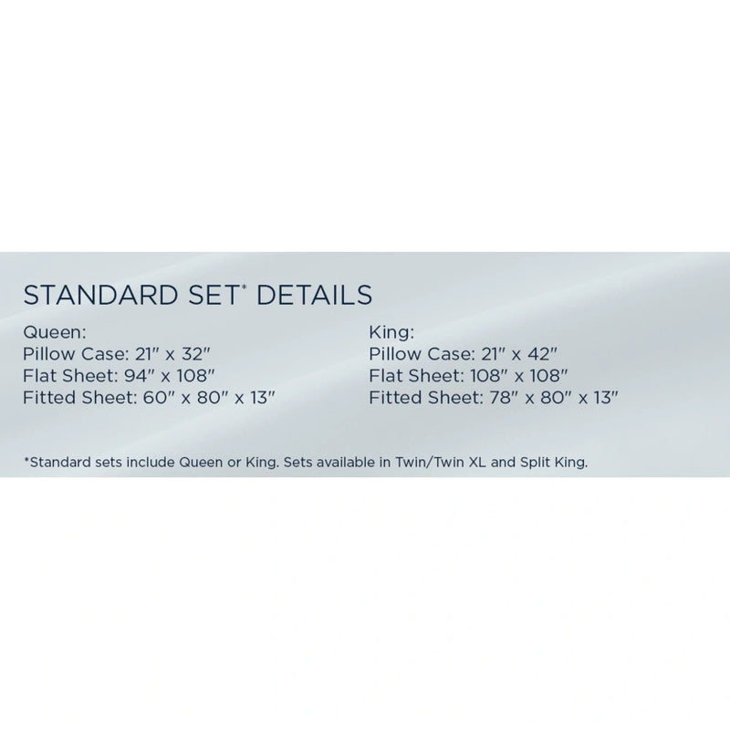TEMPUR Classic Cotton Sheet Set