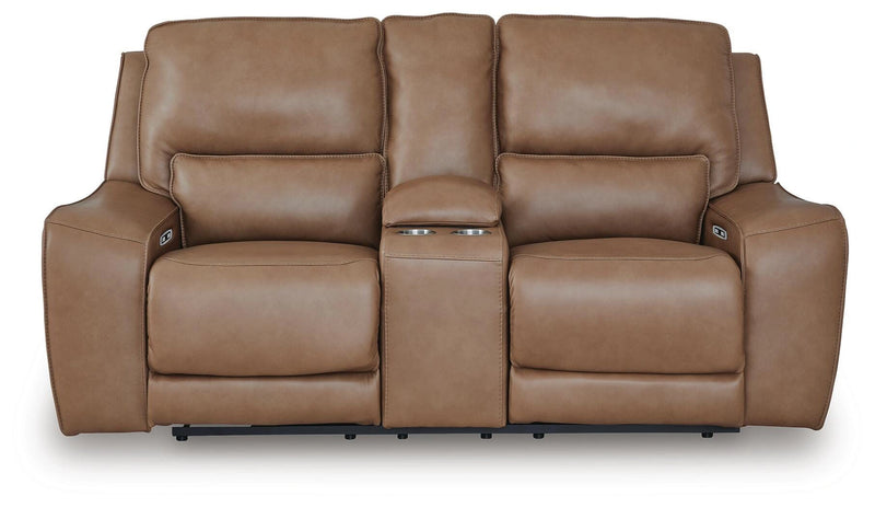 DeepWakes Power Reclining Loveseat with Console