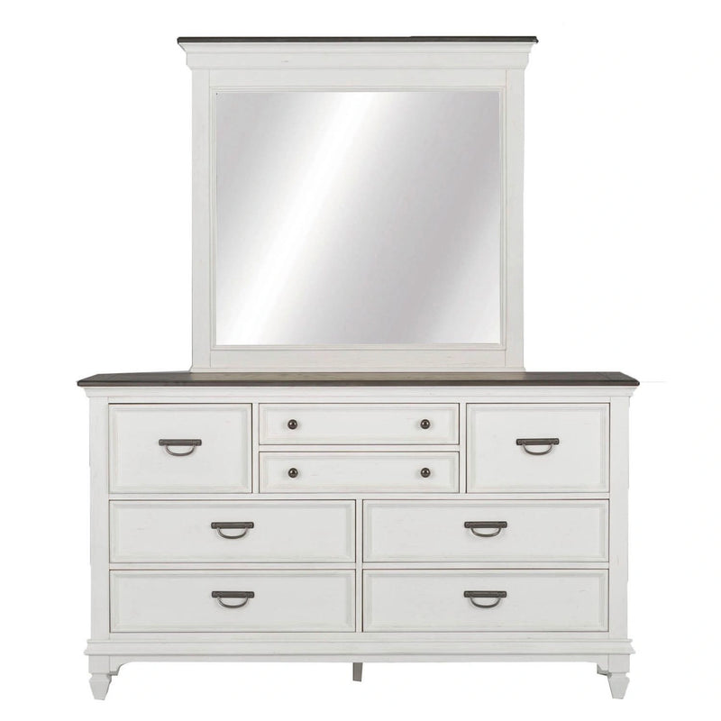 Allyson Park Panel Bed, Dresser & Mirror, Chest, Night Stand image